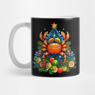 Crab Christmas Mug